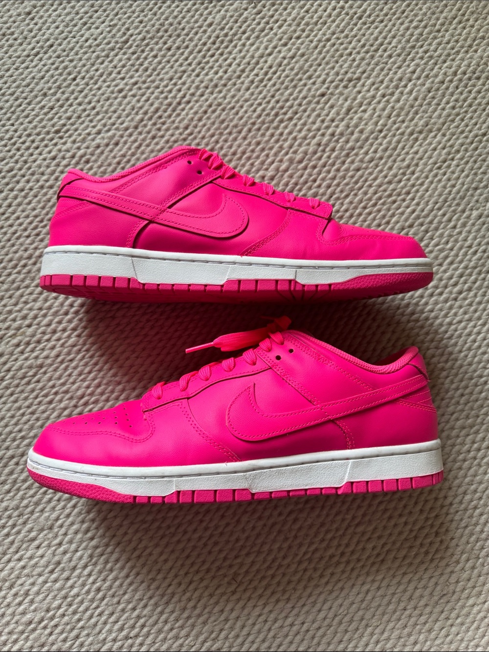 Nike Women's Hyper Pink Dunk Lows